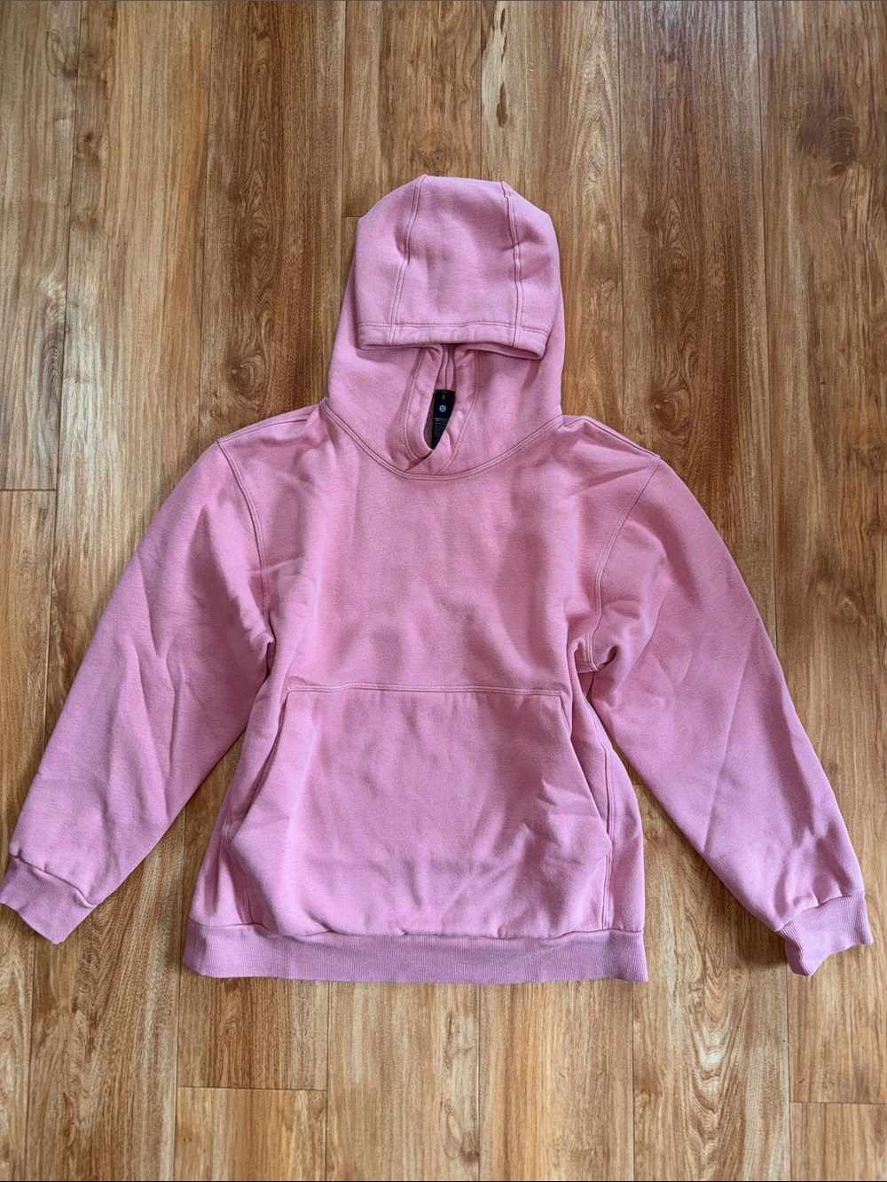 Steady State Pullover Hoodie in Deco Pink